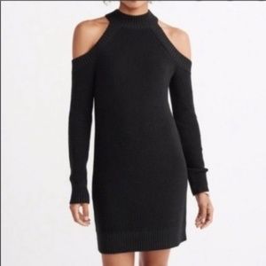 Abercrombie & Fitch Sweater Dress Black Small